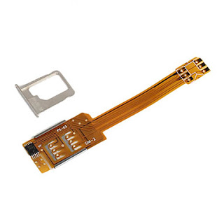 adaptador SIM dual o doble para iPhone5